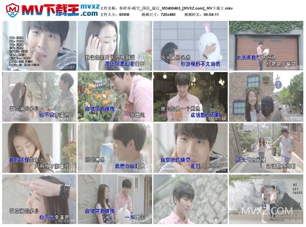 你样哥-晴空_国语_流行_MD400463